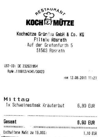 eltr Hffner Kochmtze Restaurant